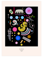 Kandinsky Noir Bigarré - Art Print